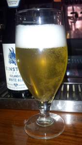 Move over Hoegaarden Einstok White Ale