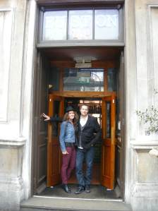 Jack with his wife - and brand ambassador - Katie